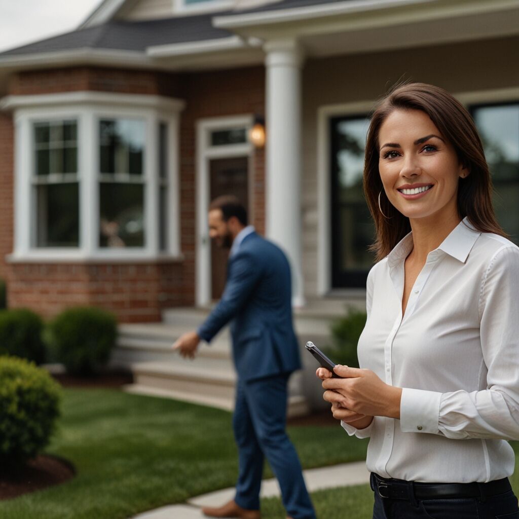 Real estate agent highlighting Gaylord s real estate trends